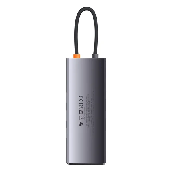 Hub 7in1 Baseus Metal Gleam Series, USB-C to 3x USB 3.0 + HDMI + USB-C PD + VGA + Ethernet RJ45 - Image 5