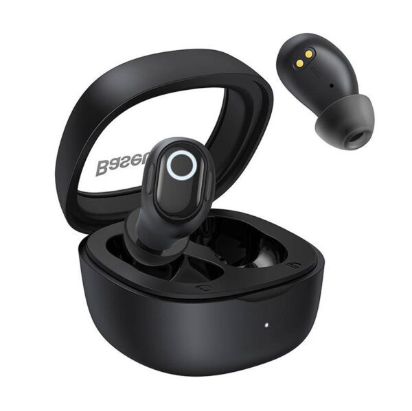 Wireless headphones Baseus Bowie WM02 TWS, Bluetooth 5.0 (black) - Image 2