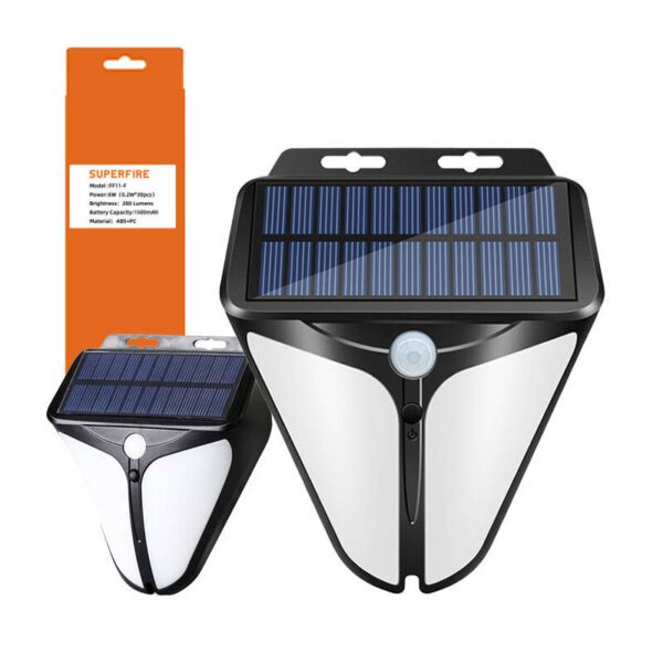 Superfire FF11-F solar lamp, 6W, 280 lm, 1500 mAh. - Image 3