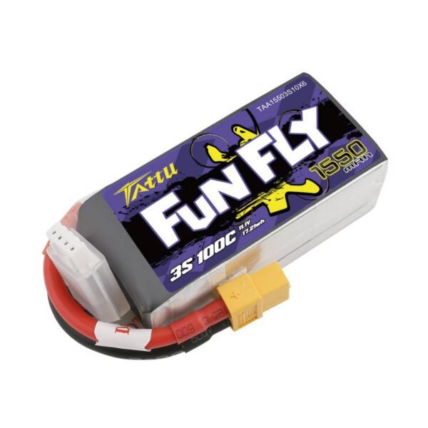 Battery Tattu Funfly 1550mAh 11,1V 100C 3S1P - Image 3