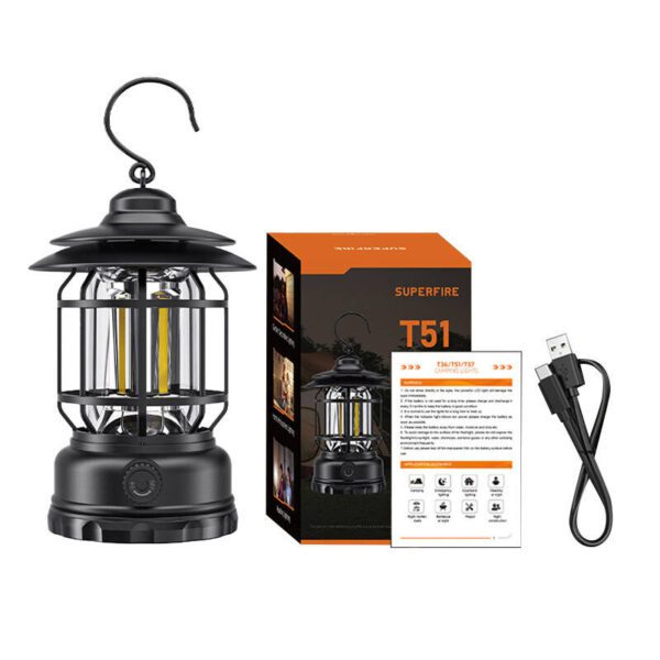 Lampa kempingowa Superfire T51, USB-C - Image 2