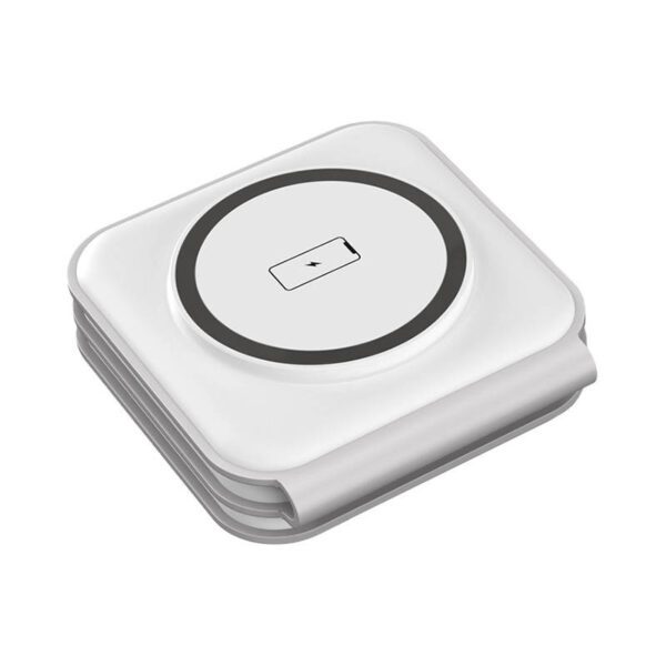 Choetech T588-F 3in1 Magnetic Wireless Charger 15W (white) - Image 3