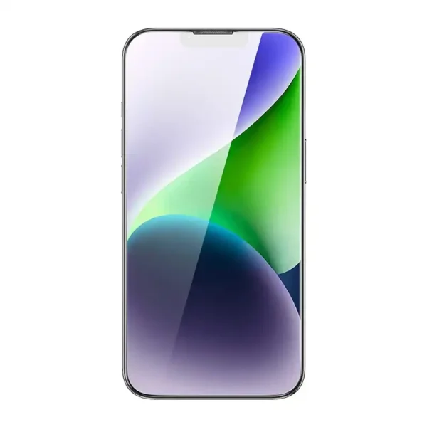 Tempered Glass Baseus Corning for iPhone 13 Pro Max/14 Plus with built-in dust filter - Image 4
