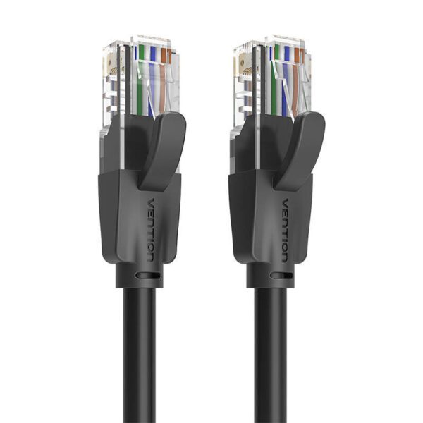 Network Cable UTP CAT6 Vention IBEBJ RJ45 Ethernet 1000Mbps 5m (black)