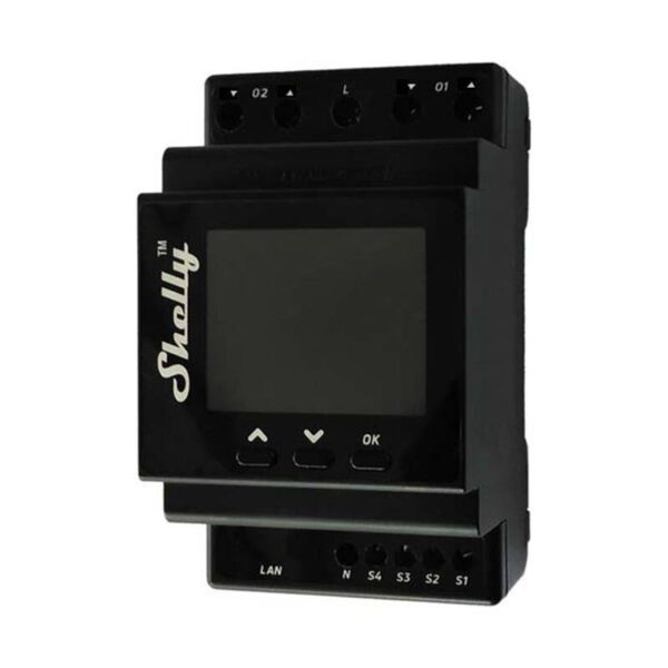 Shelly Pro Dual Cover PM DIN Rail Dual Controller, WiFi (Power measurement) - Image 2
