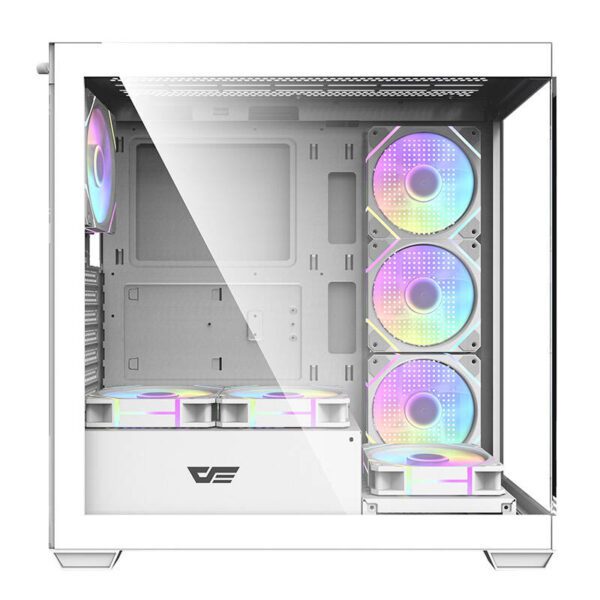 Computer case  Darkflash DS900 (white) + 7 ARGB Fans - Image 2