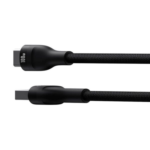Charging Cable Baseus Flash 2 USB to USB-C 100W, 2m (black) - Image 4