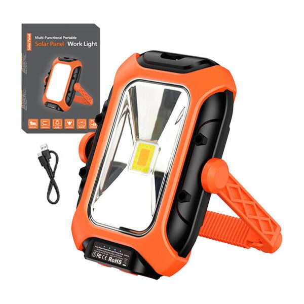 Workshop lamp with solar panel Superfire GM05 - 500 lm, powerbank. - Image 4