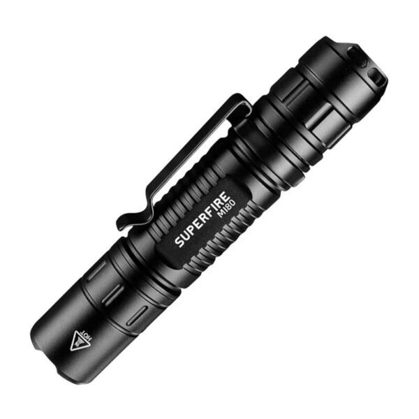 Superfire MI80-S flashlight, 300 lm, 3 W, 5 modes, 100 m - Image 2