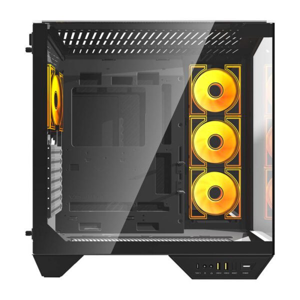 Darkflash DY470 computer case (black) + 4 fans - Image 2