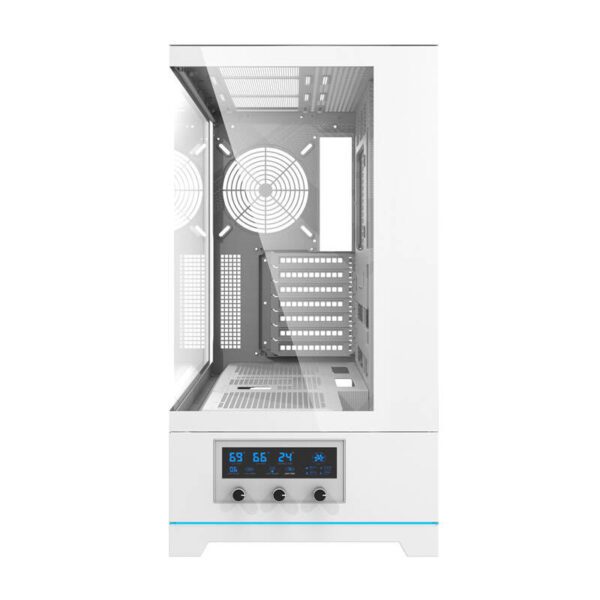 Darkflash DY451 computer case without fans (white) - Image 2
