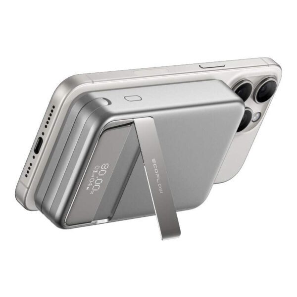 EcoFlow RAPID magnetic powerbank, 10000mAh, (silver). - Image 2