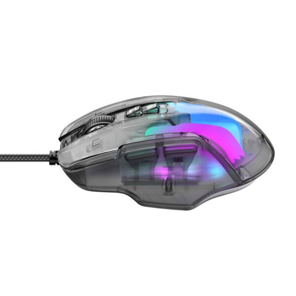 Havit MS1011SE wired gaming mouse (transparent/black) - Image 2