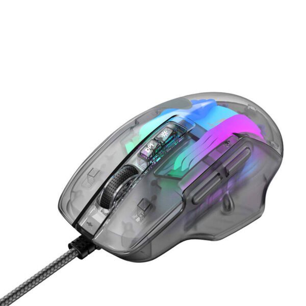 Havit MS1011SE wired gaming mouse (transparent/black) - Image 4