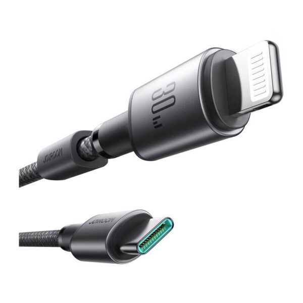 Joyroom 30W USB-C Lightning cable, 1.2m gray - Image 2