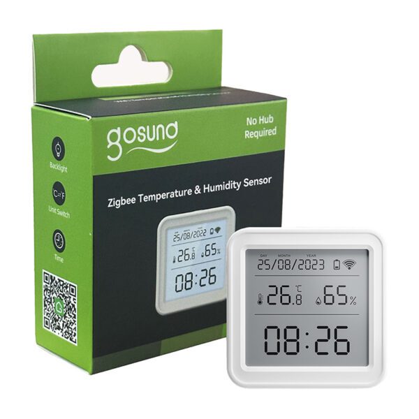 Zigbee Gosund ST17 LCD smart temperature and humidity sensor Tuya - Image 6