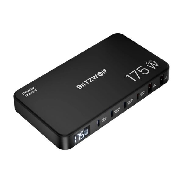 Blitzwolf BW-S30 6-in-1 Charging Station 4xUSB-C + 2xUSB 175W - Image 6