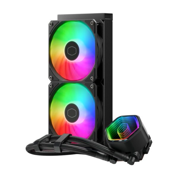 Cooler Master MasterLiquid 240 Core II ARGB water cooler (black) - Image 2