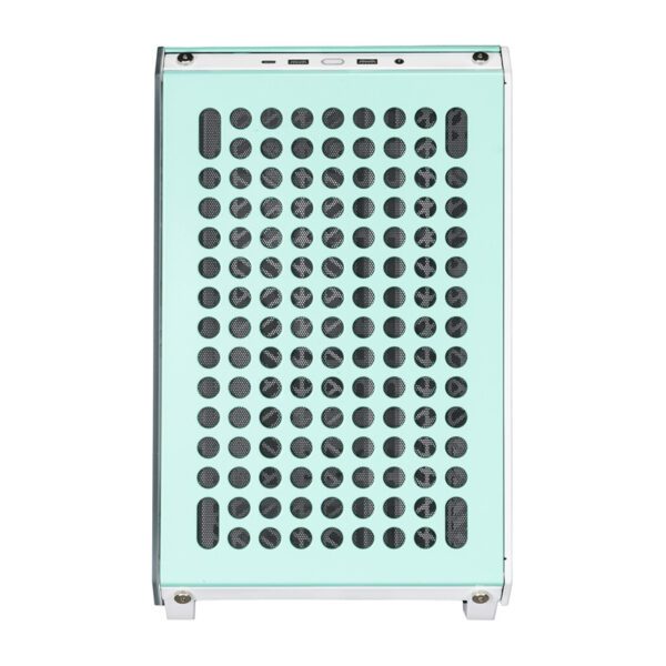 Cooler Master Qube 500 Flatpack Macaron computer case (green) - Image 2
