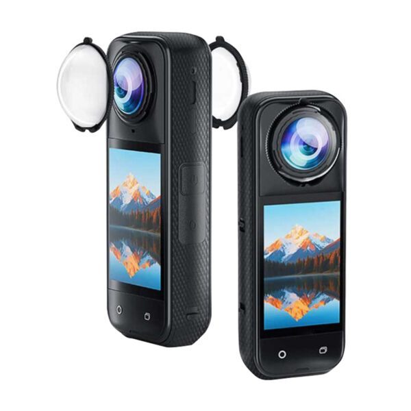 Puluz lens hoods for Insta360 X5 camera - Image 2