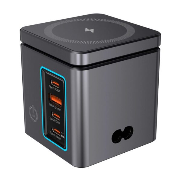 Blitzwolf BW-i113 GaN, USB-A, 3xUSB-C, 105W mains charger - Image 2