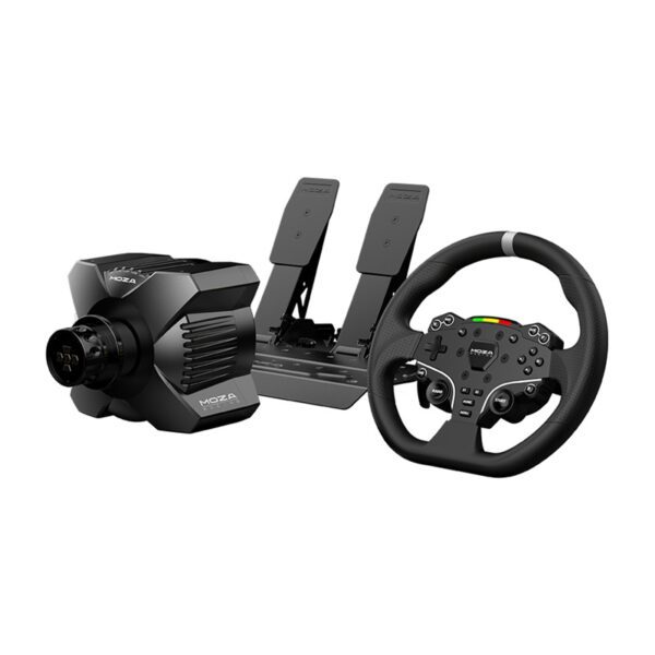Gaming set - R3 base + ES steering wheel + SRP-Lite pedals + clamps Moza Racing R3 RS074 (PC) - Image 4