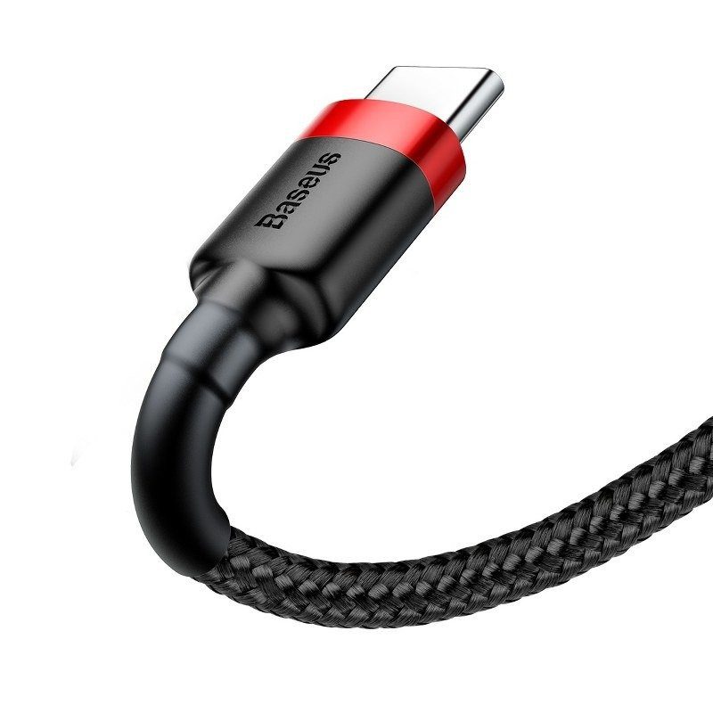 Baseus Cafule cable USB-C 3A 1m (Red+Black) - Image 5