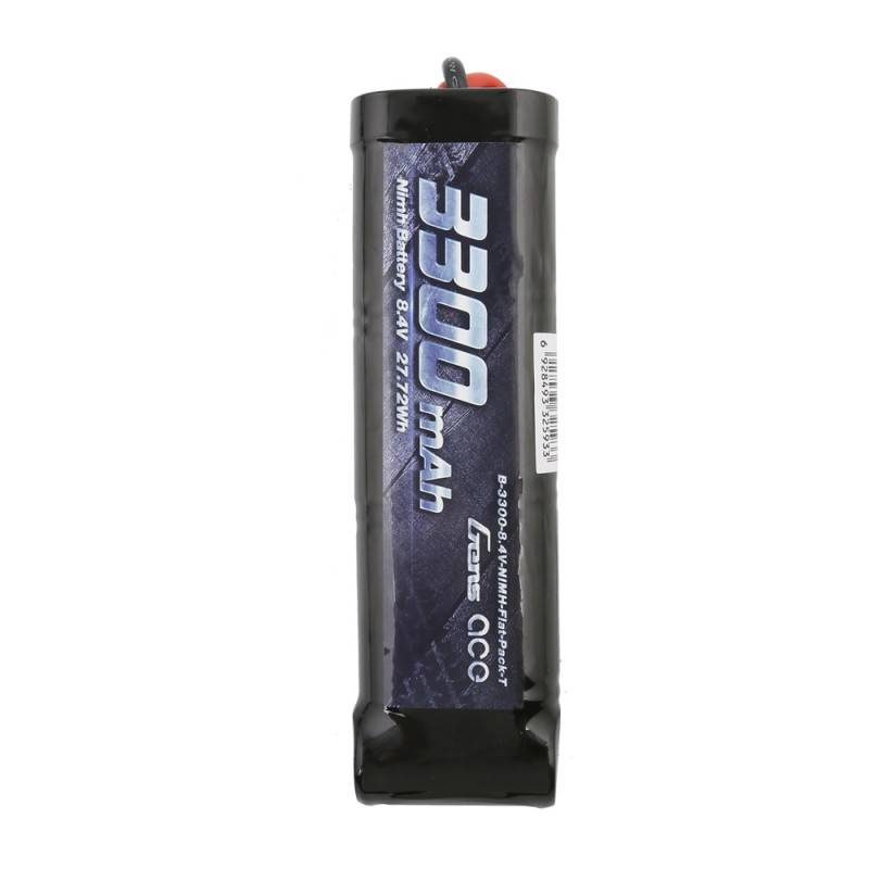 Battery Gens Ace 3300mAh 8,4V NiMH Flat T Plug - Image 3