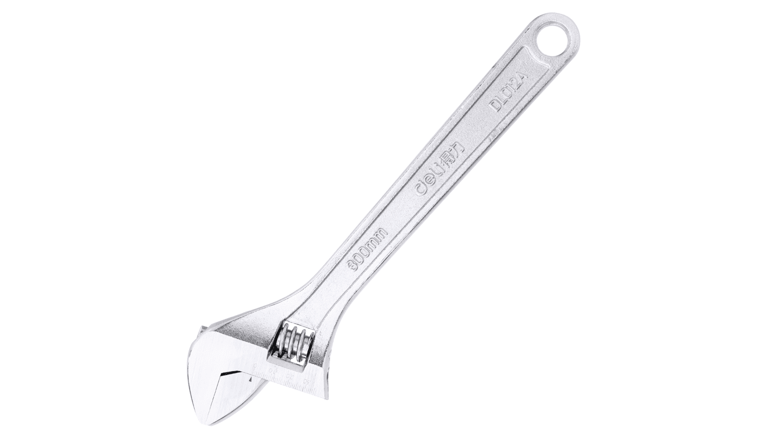 Adjustable Spanner 12" Deli Tools EDL012A (silver)
