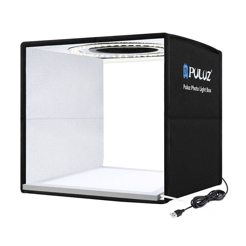 Puluz PKT3101B 25cm shadowless tent + LED mat - Image 3