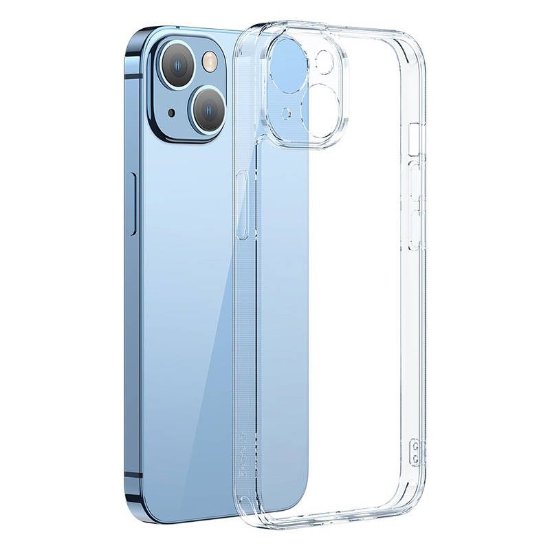 Baseus SuperCeramic Transparent Glass Case and Tempered Glass set for iPhone 14 Plus - Image 4