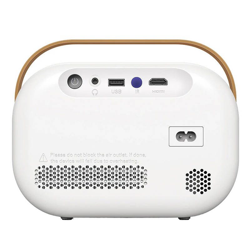 Mini Projector Blitzwolf BW-V2 LED 1080P Full HD WiFi Bluetooth Android (white) - Image 3