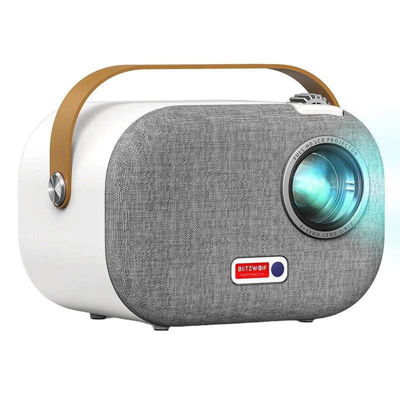 Mini Projector Blitzwolf BW-V2 LED 1080P Full HD WiFi Bluetooth Android (white) - Image 2
