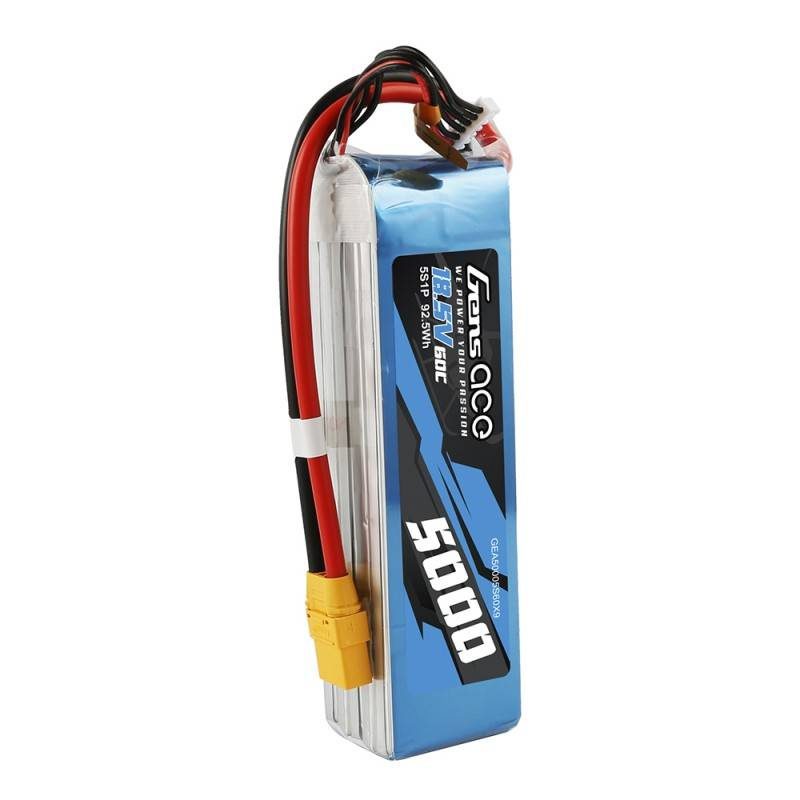 Akumulator LiPo Gens Ace Bashing 5000mAh 18.5V 60C 5S1P - XT90 - Image 4
