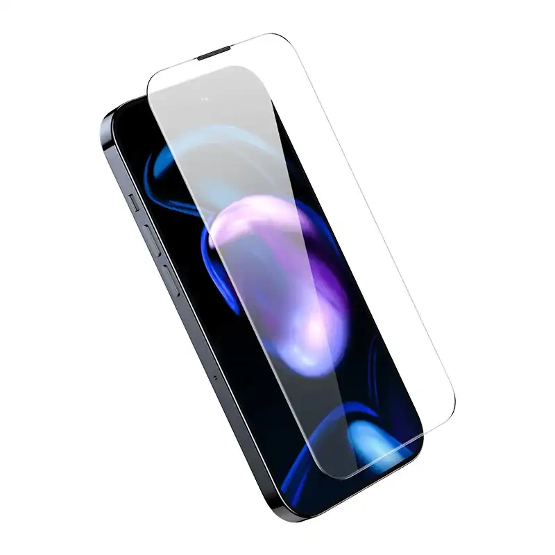 Tempered Glass Baseus Corning for iPhone 14 Pro with built-in dust filter - Image 4