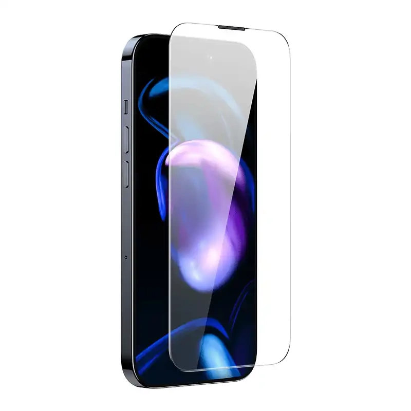 Tempered Glass Baseus Corning for iPhone 14 Pro with built-in dust filter - Image 5