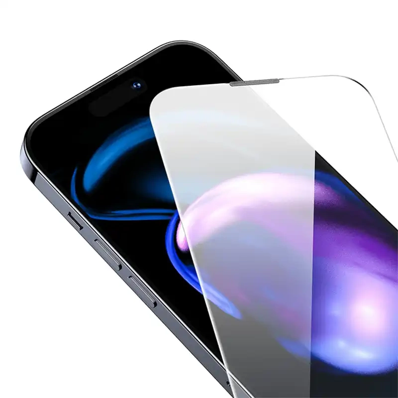 Tempered Glass Baseus Corning for iPhone 14 Pro with built-in dust filter - Image 6