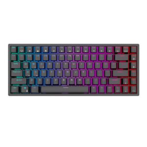 Royal Kludge RK84 RGB Wireless Mechanical Keyboard, Brown switch (black) (QWERTY)