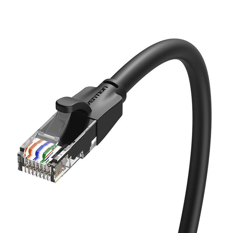 Network Cable UTP CAT6 Vention IBEBK RJ45 Ethernet 1000Mbps 8m (black) - Image 3