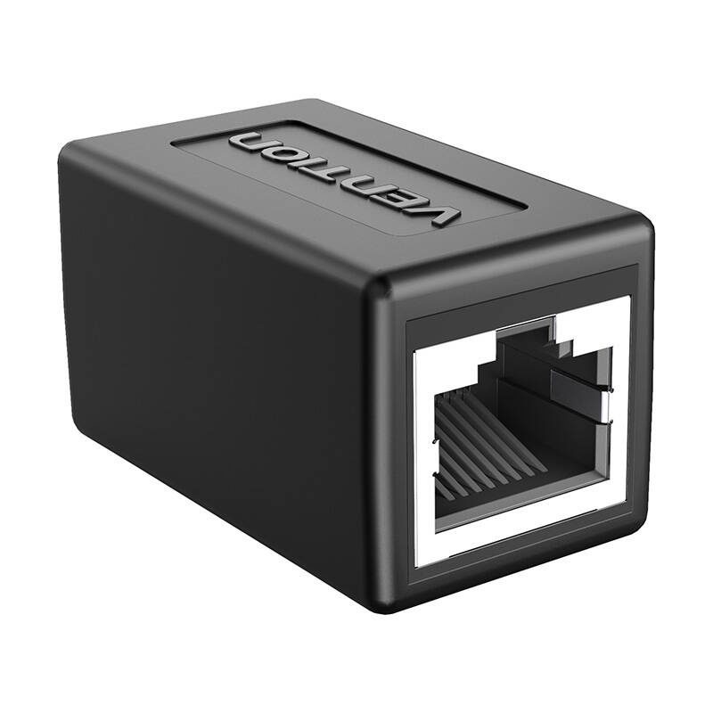 Keystone Jack Cat.6 FTP Connector Vention IPVB0 Black - Image 2