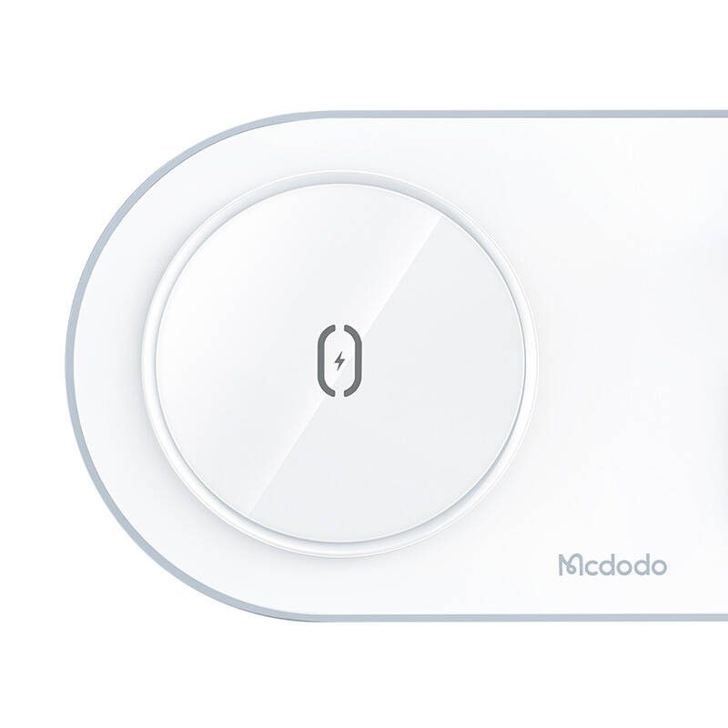 Wireless Charger Mcdodo CH-7060 3 in 1 15W (mobile/TWS/Apple watch) (white) - Image 4