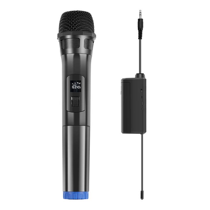 Wireless dynamic microphone 1 to 2 UHF PULUZ PU643 3.5mm - Image 2