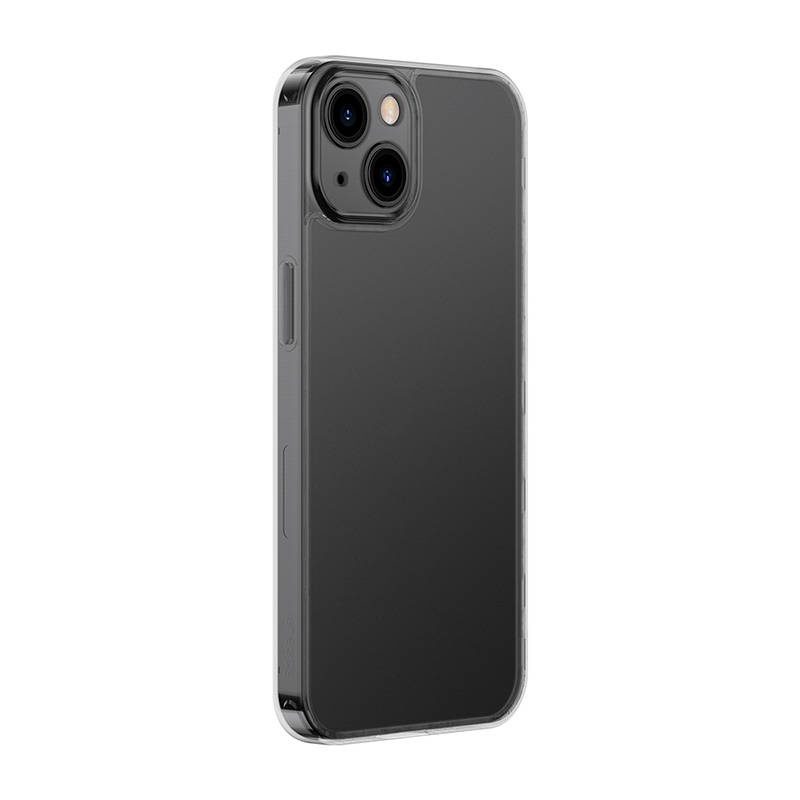 Baseus Frosted Glass Case for iPhone 13 Pro (black) + tempered glass - Image 4