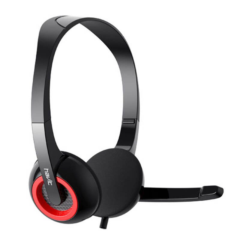 Havit H202d Wired Headphone (black) - Image 4
