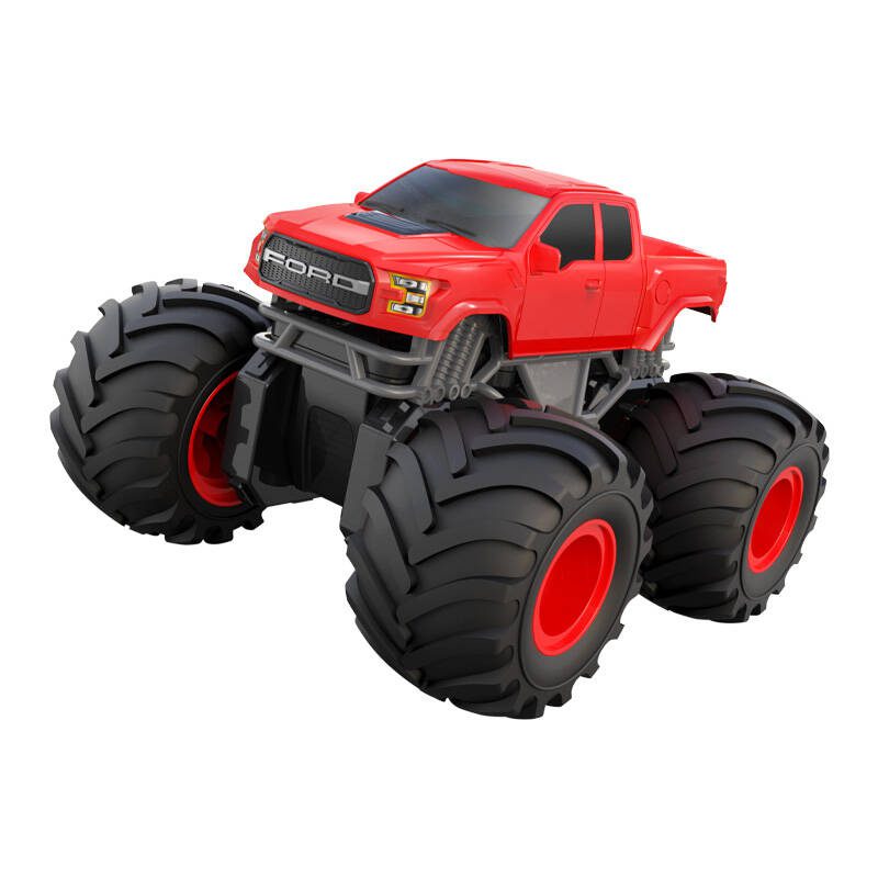RC remote control car 1:18 Double Eagle (red) (red) Ford (amphibious) E344-003 - Image 4