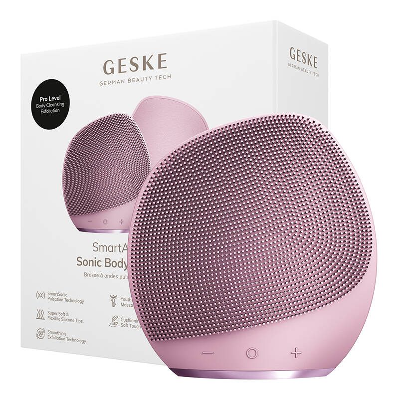 Geske Sonic Body Brush&Intensive Exfoliator 7in1 (pink) - Image 2