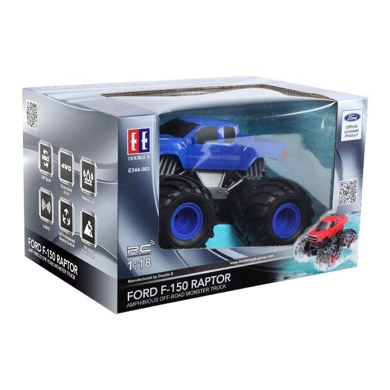 Remote-controlled car Double Eagle (blue) Ford (Amphibious) E344-003 - Image 4