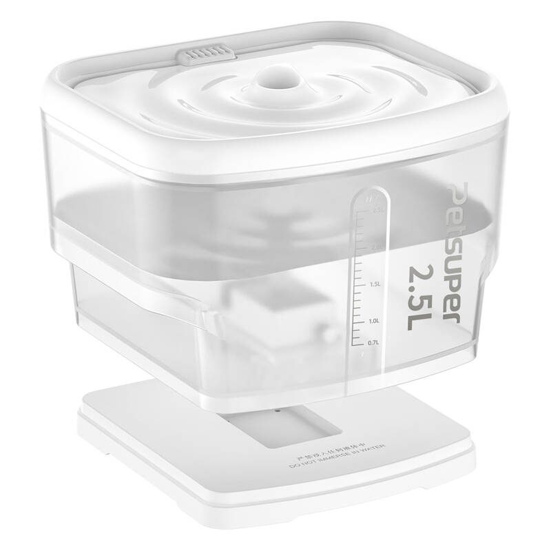 Smart Water Fountain for pets Petsuper PW03 2,5L (white) - Image 2