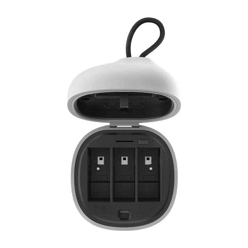 Telesin Allin box triple-channel charger + 3 batteries for GoPro Hero 12 / 11 / 10 / 9 (yellow) - Image 6