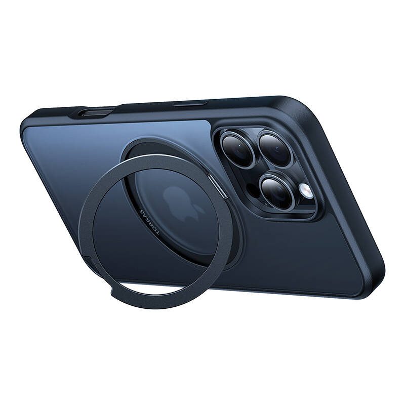 Torras Ostand Pro Case for iPhone 16 ProMax (Black) - Image 3